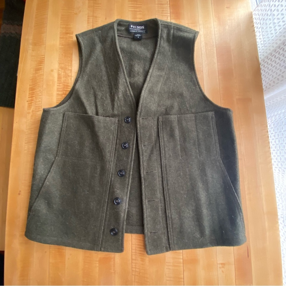 Filson Mackinaw Wool Vest , like new